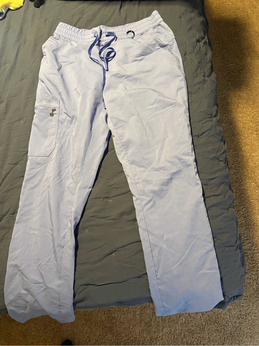 healing hands scrub pants size medium